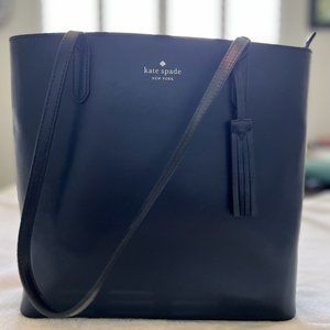 Kate Spade New York Navy Blue Tote